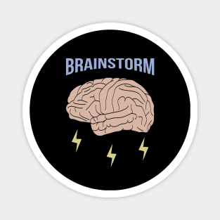 Brainstorm Programmierer IT Informatiker Geschenk Magnet